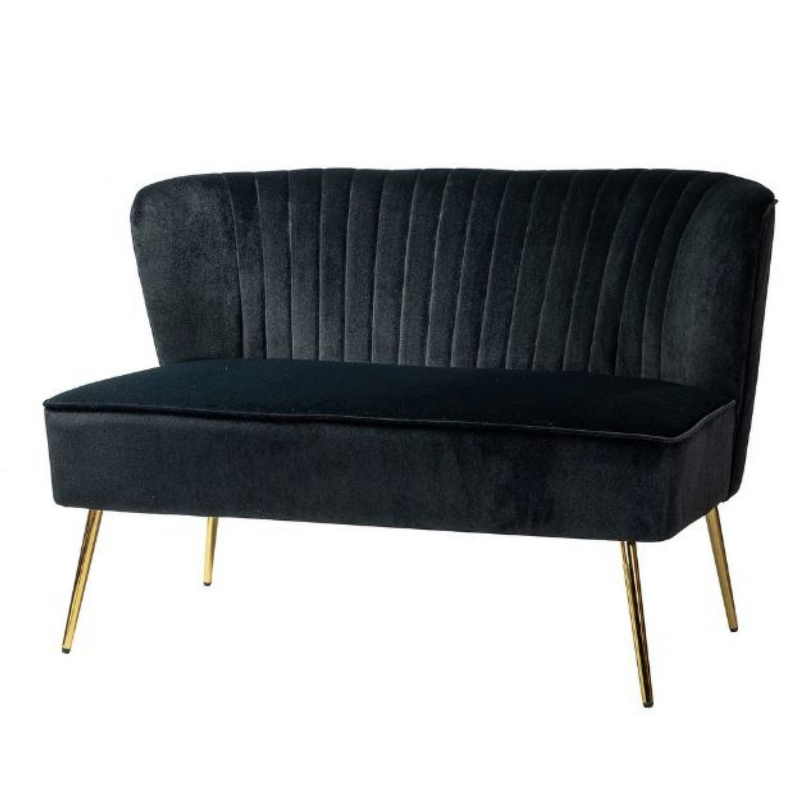 Black Delicia loveseat