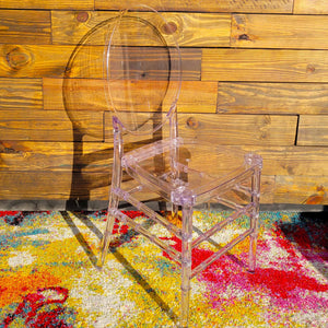 Round Back Ghost Chair