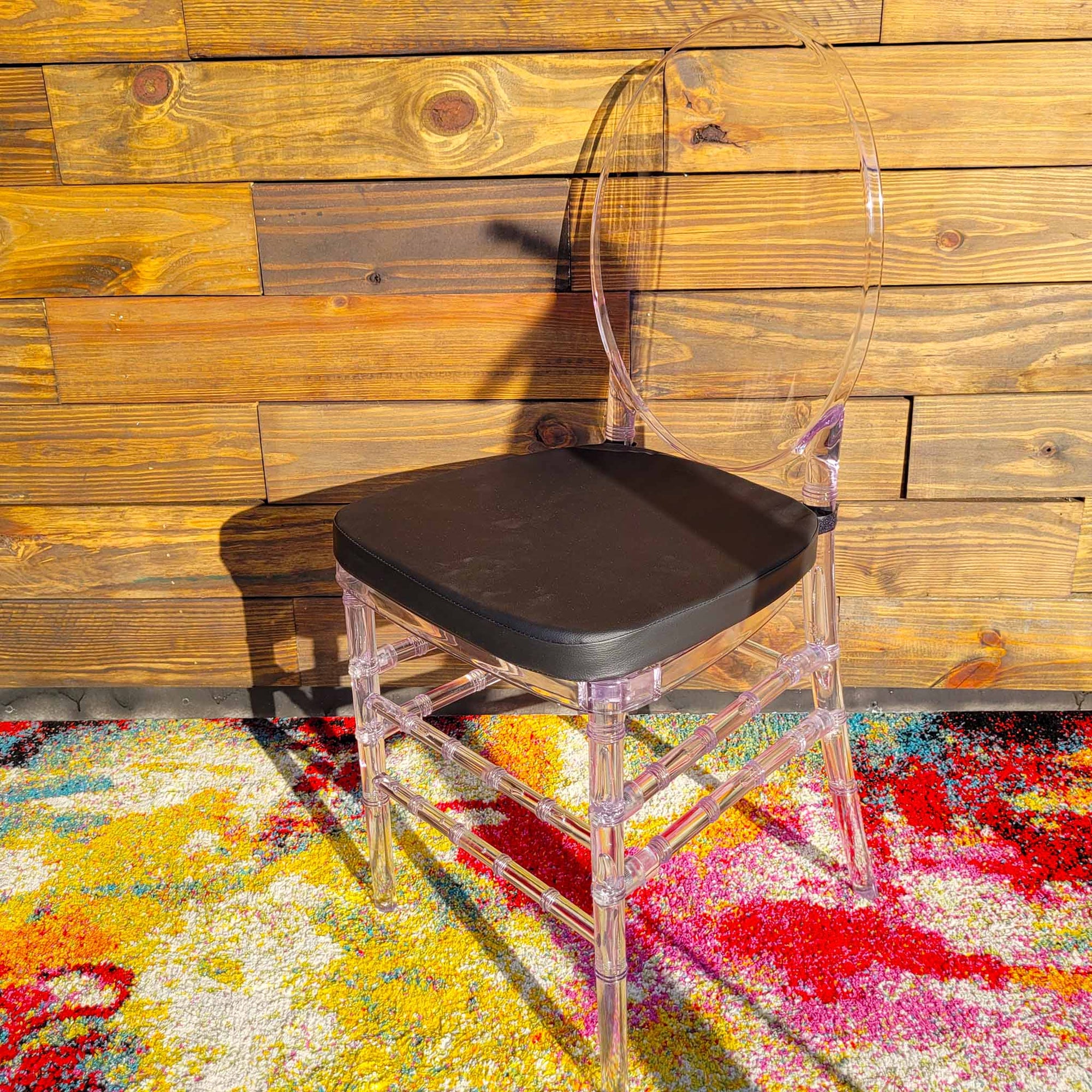 Round Back Ghost Chair