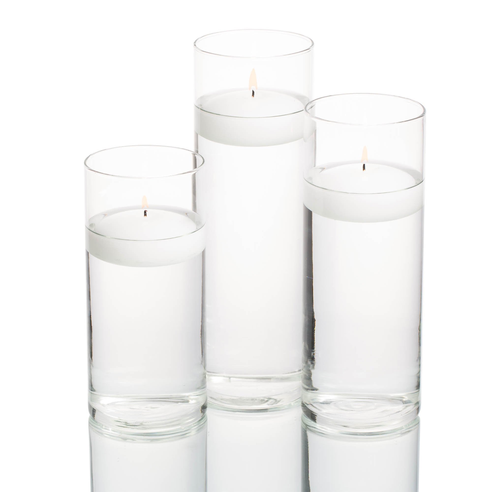 Glass cylinder vase