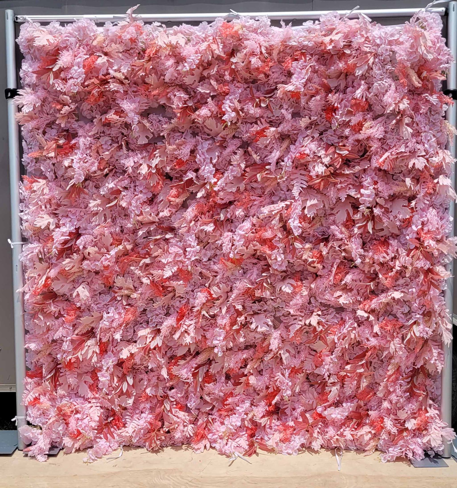 Pink Flower wall Backdrop