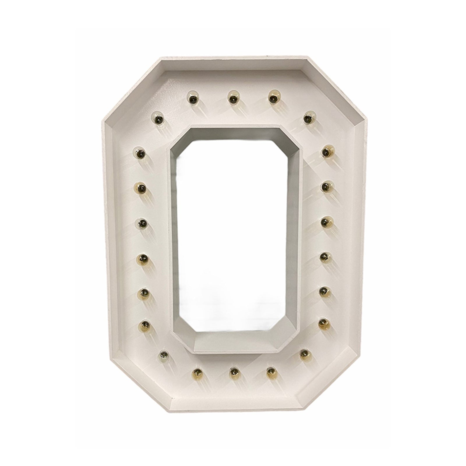 Marquee number with LED