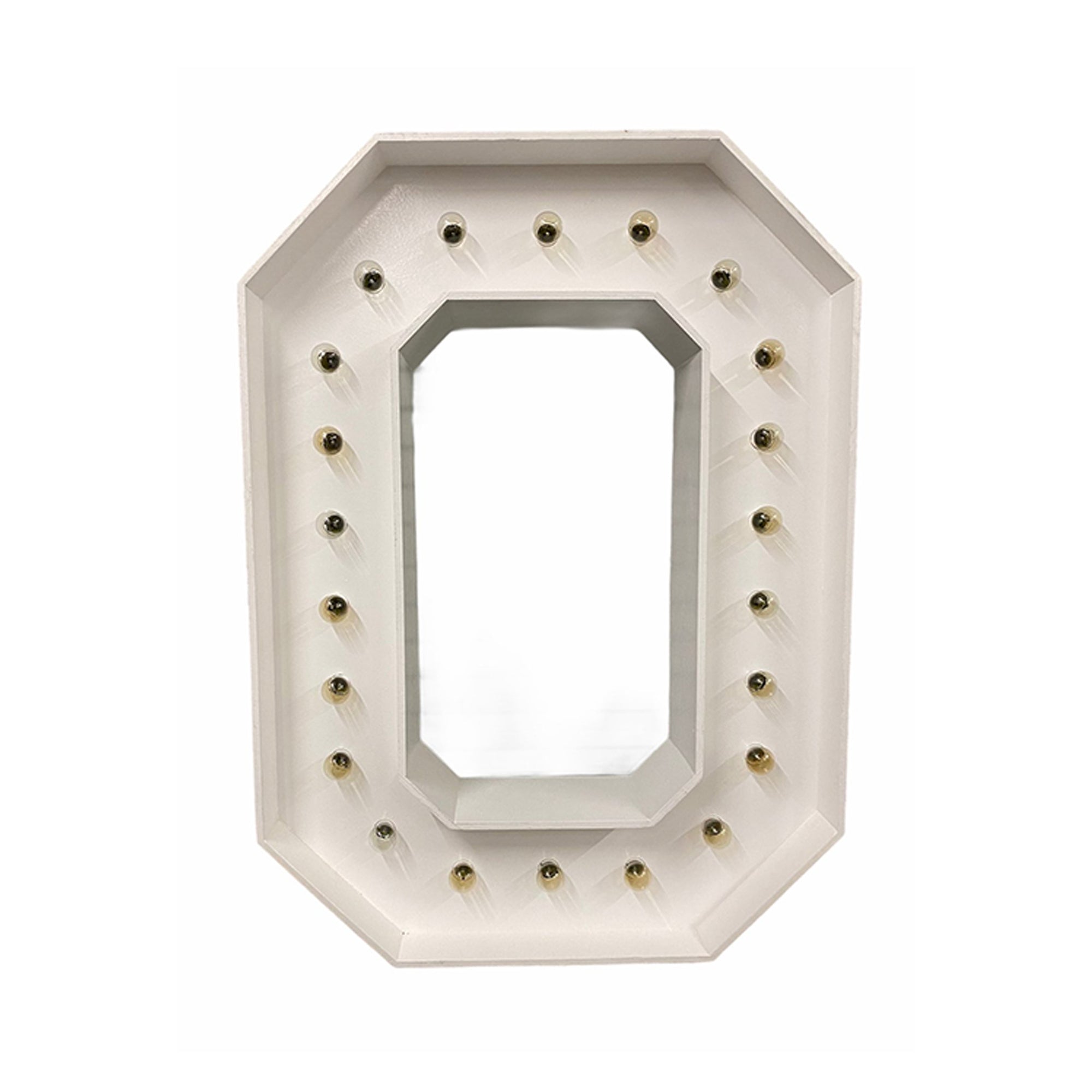 Marquee number with LED