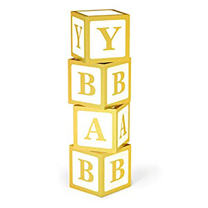 Baby shower blocks