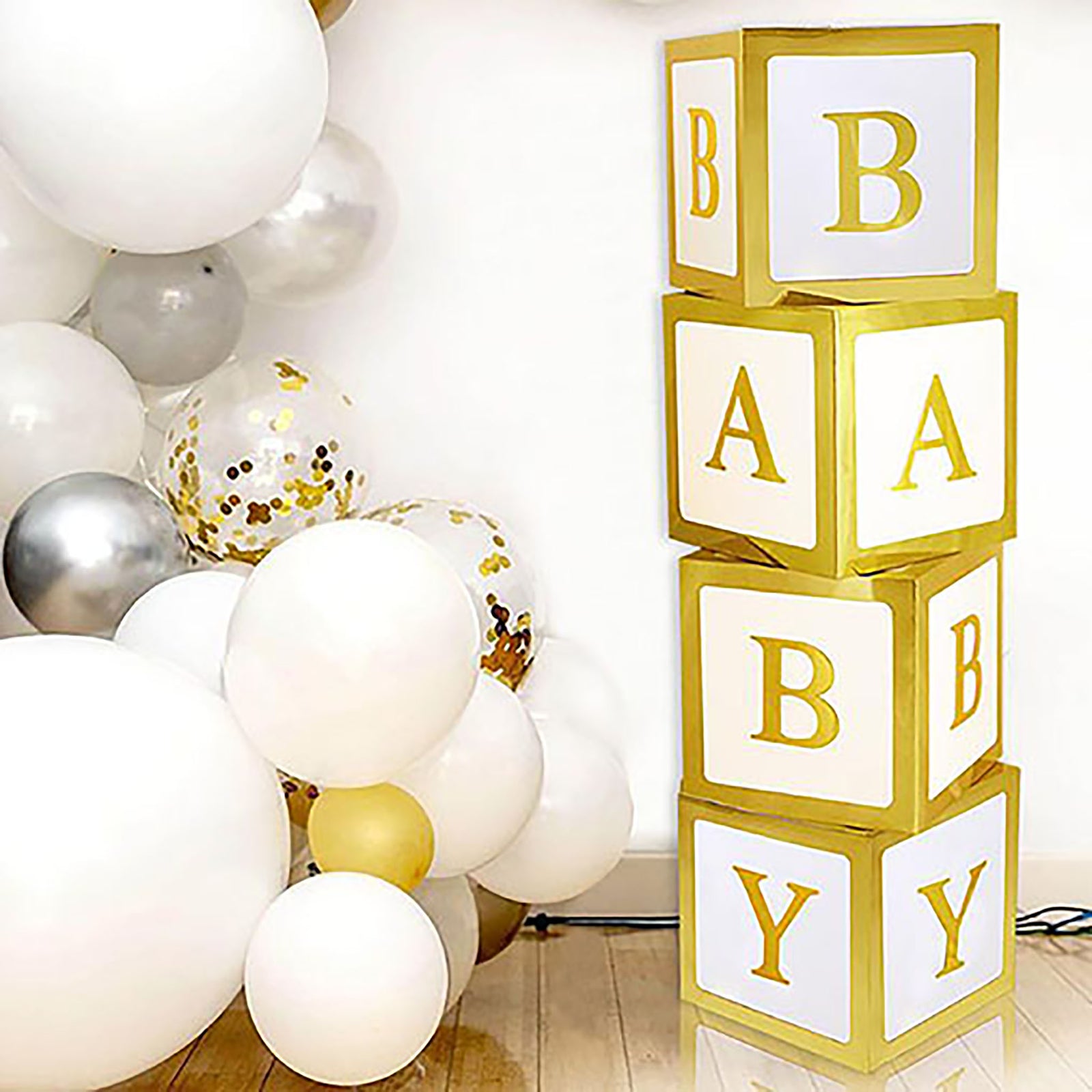 Baby shower blocks