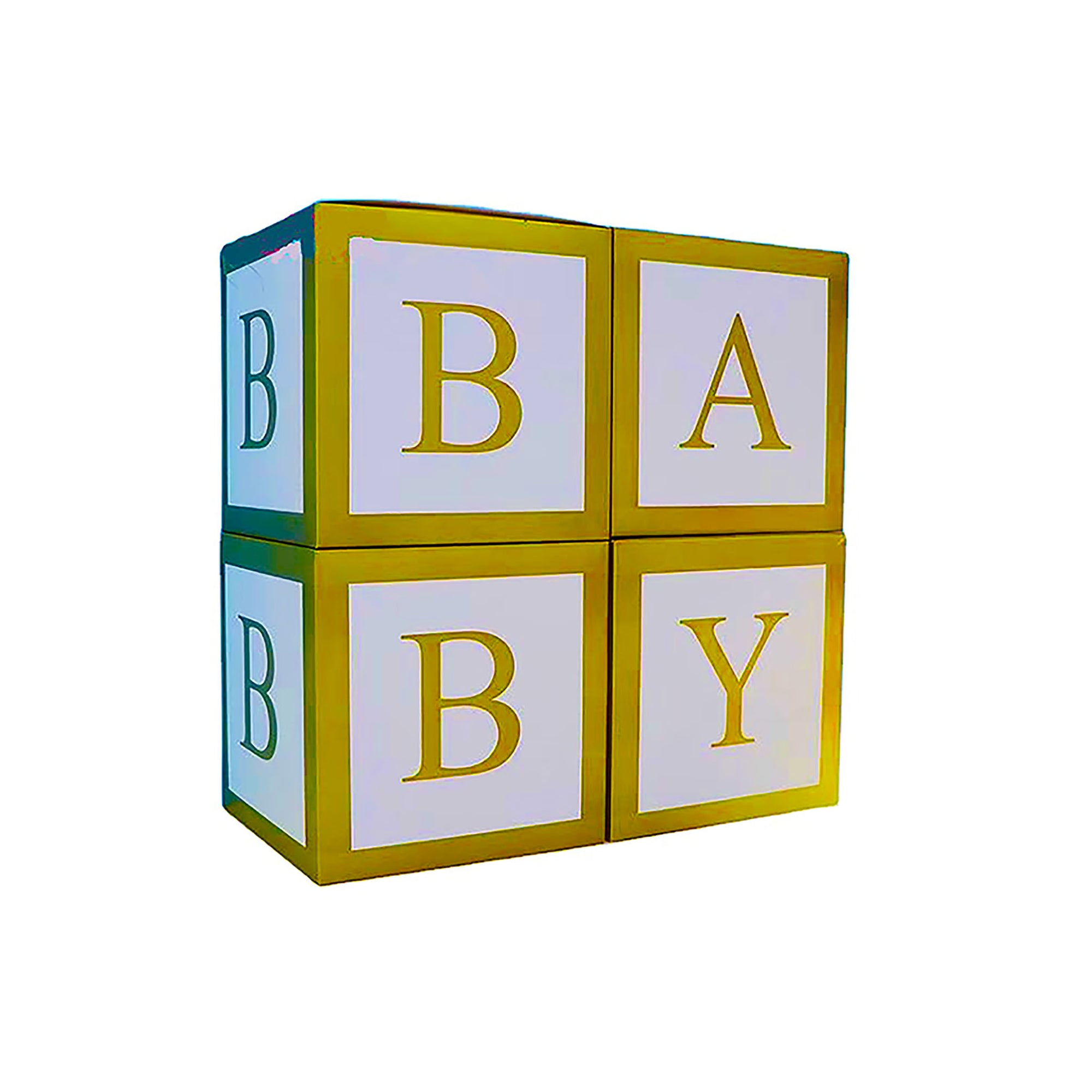 Baby shower blocks