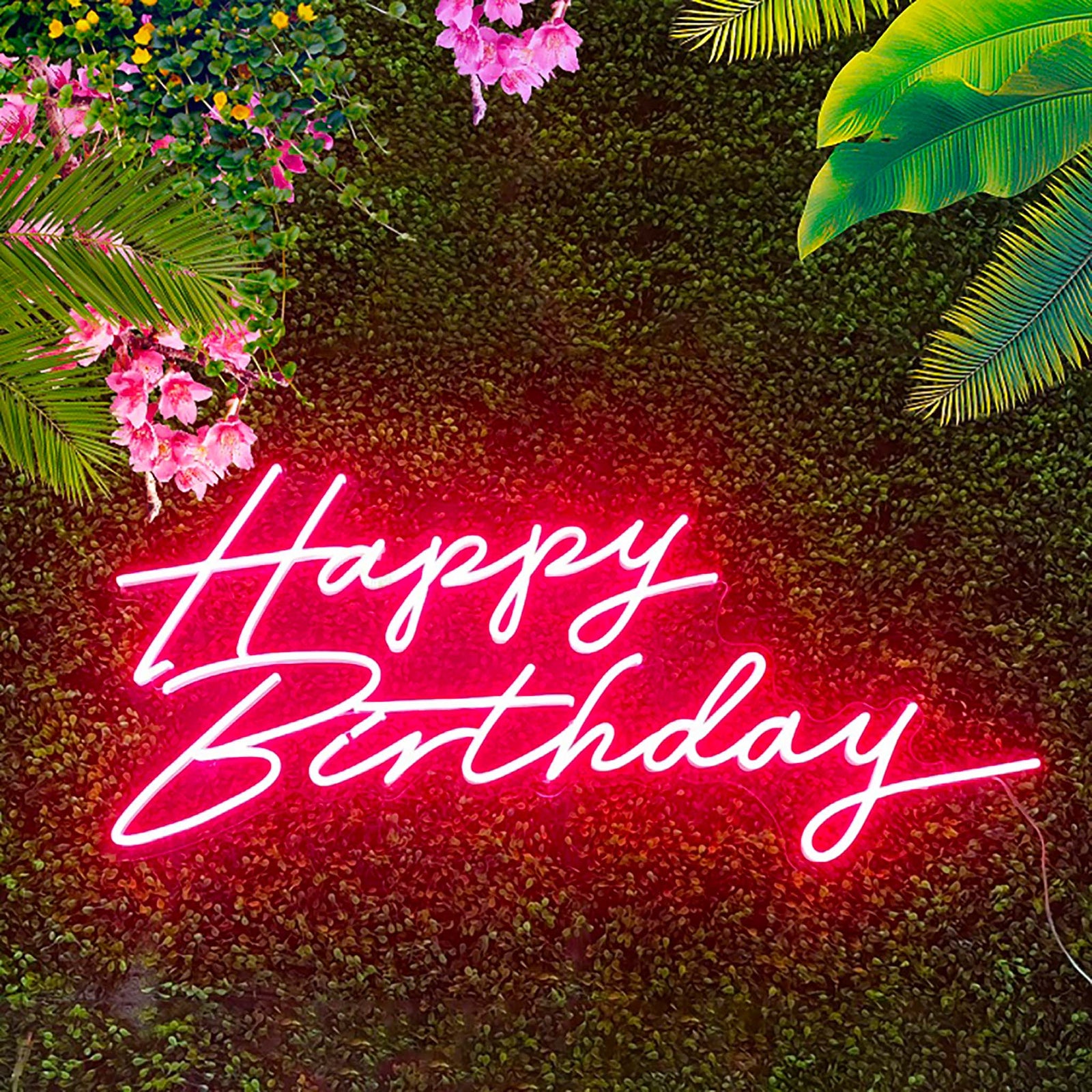 HBD neon sign