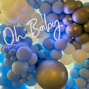 Oh-Baby Neon sign