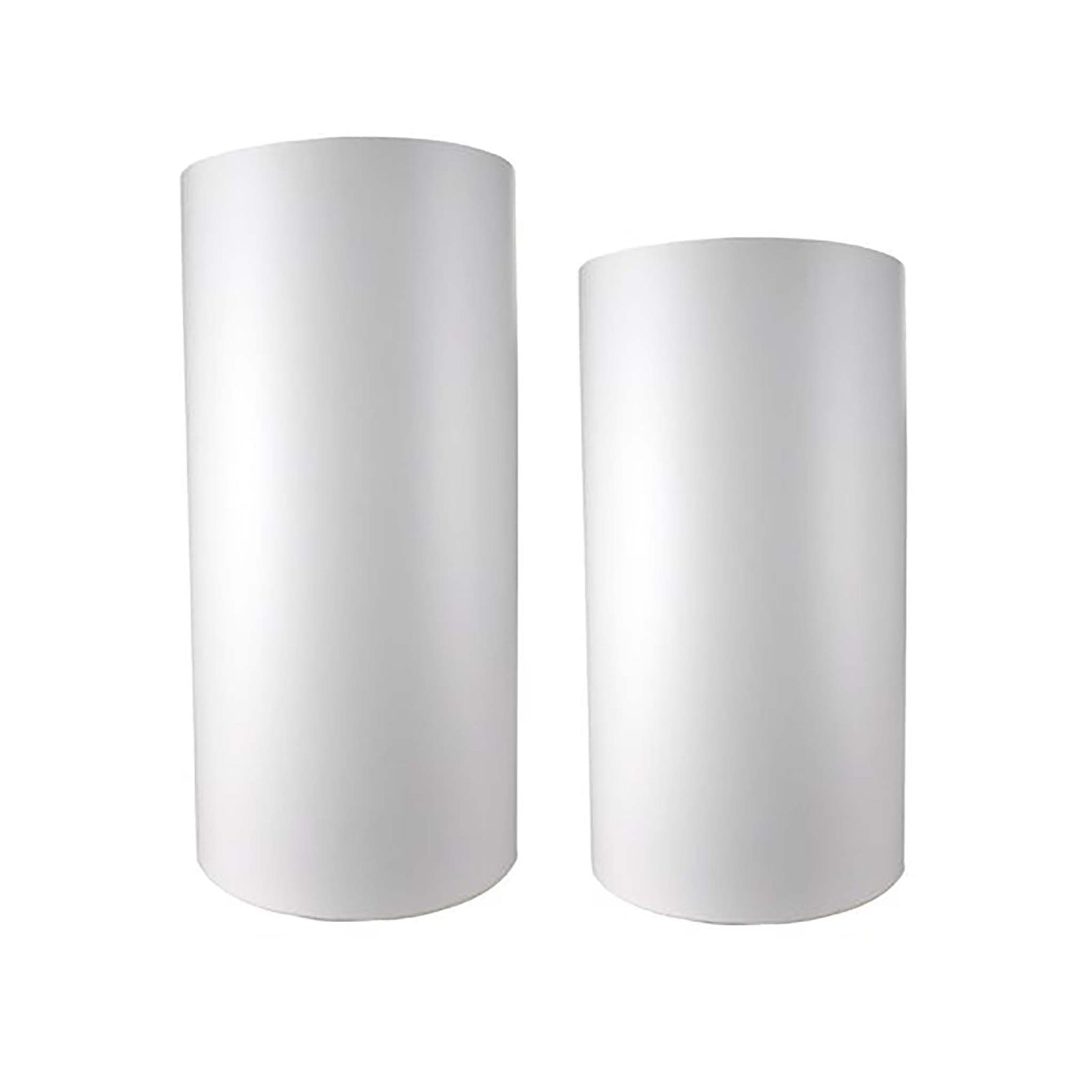Acrylic cylinder pedestal