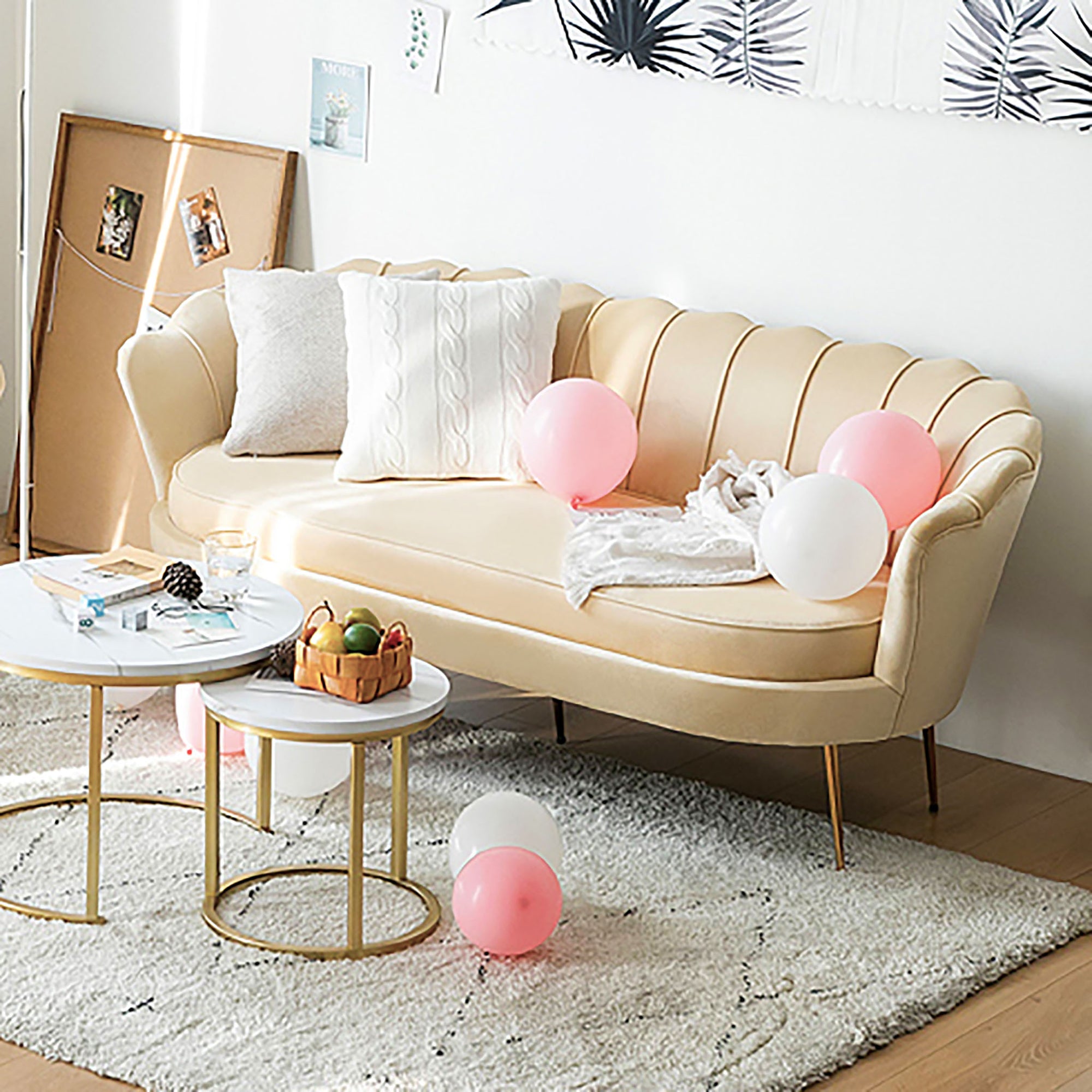 Basswood petal sofa