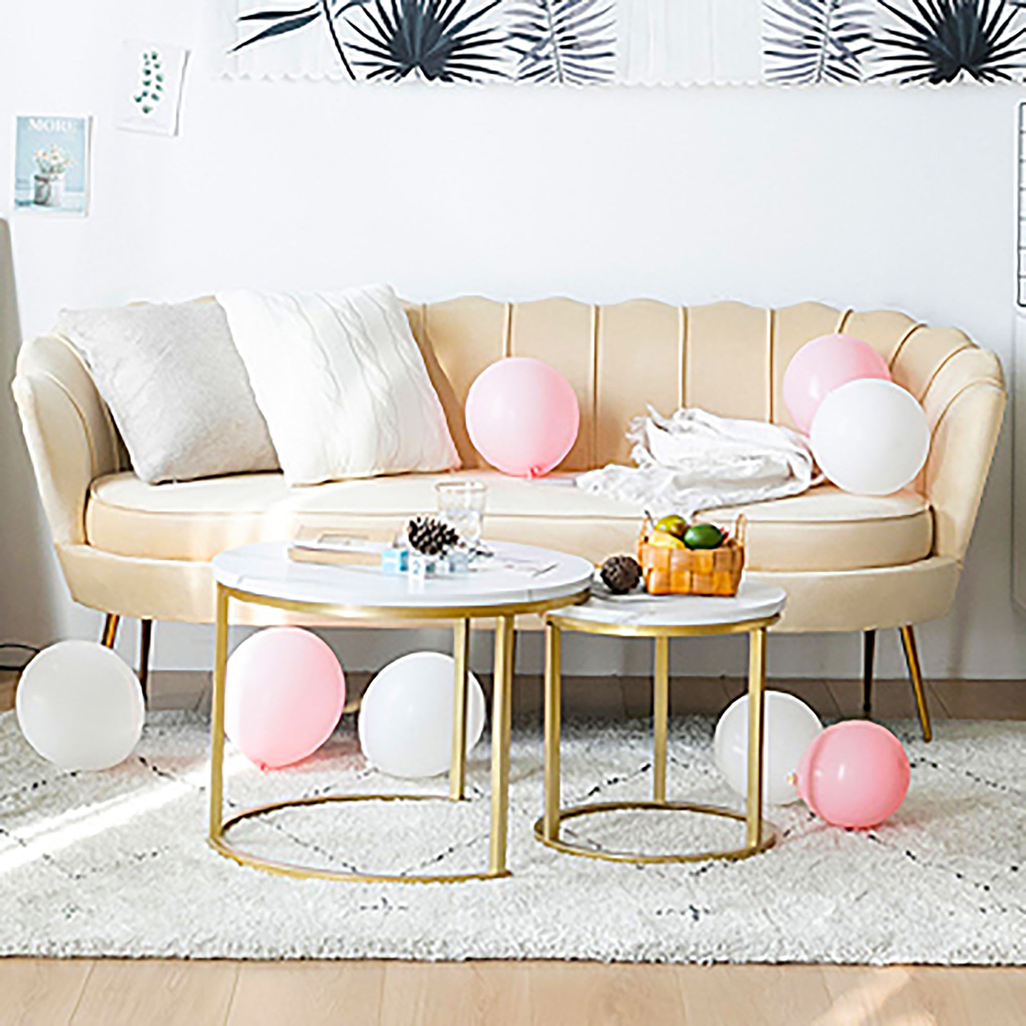 Basswood petal sofa